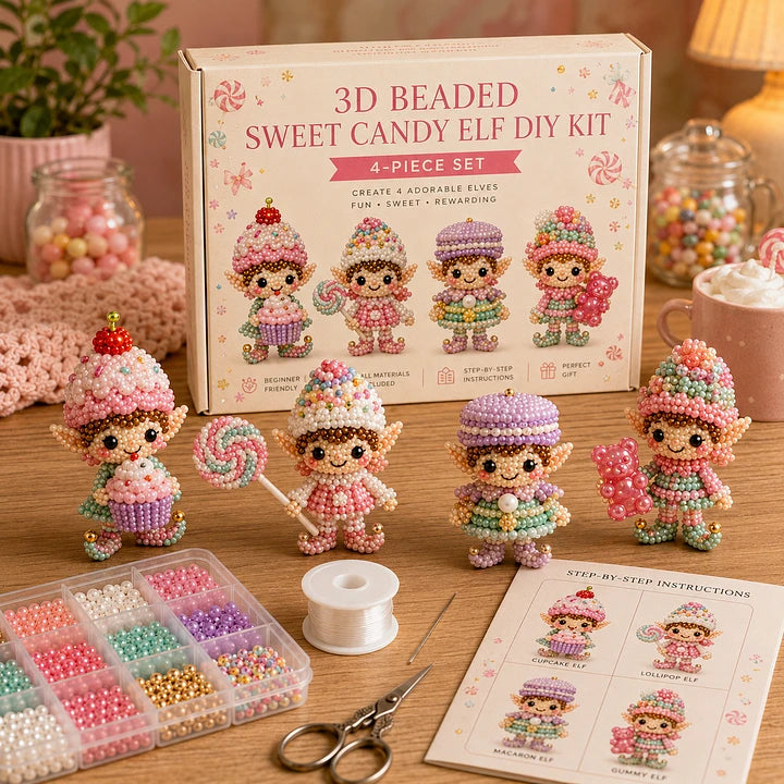 3D Beaded Magical Elf DIY Kit