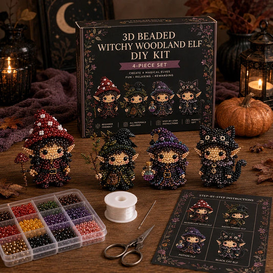 3D Beaded Magical Elf DIY Kit
