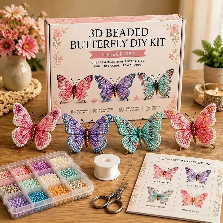 DIY Butterfly Series 4-Piece Set