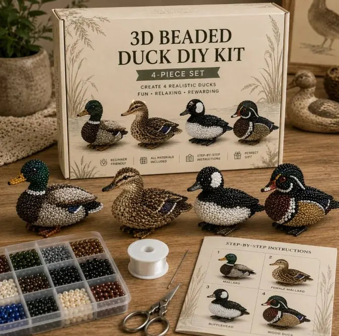 DIY Duck Series 4-Piece Set