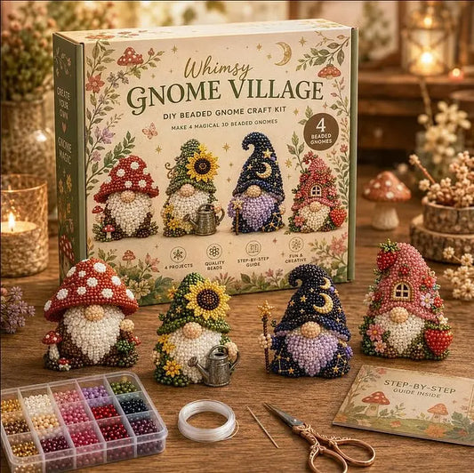 DIY Gnome Series 4-Piece Set