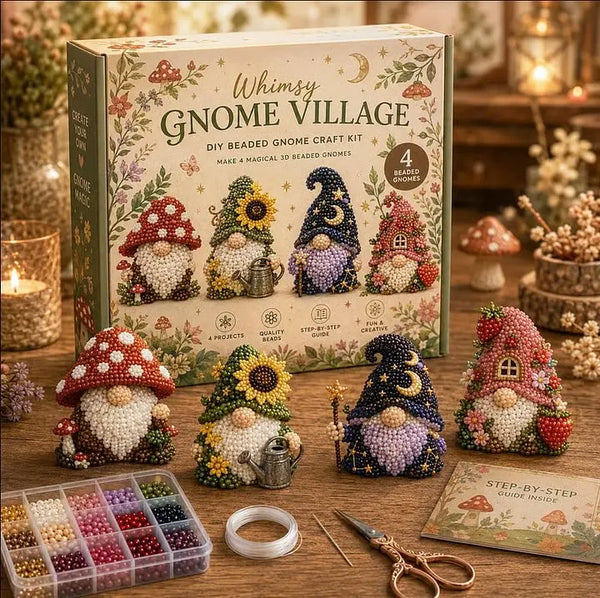 DIY Gnome Series 4-Piece Set