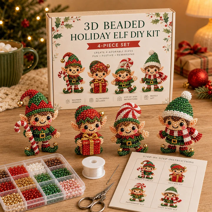 3D Beaded Magical Elf DIY Kit
