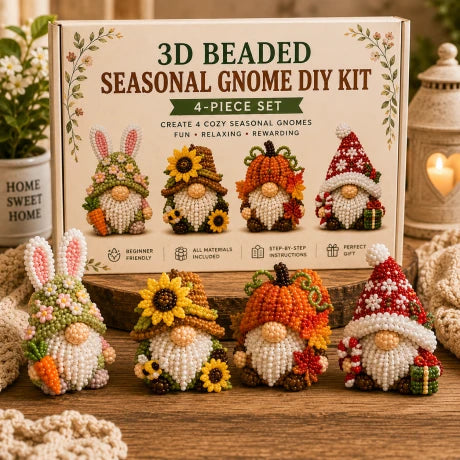 DIY Gnome Series 4-Piece Set
