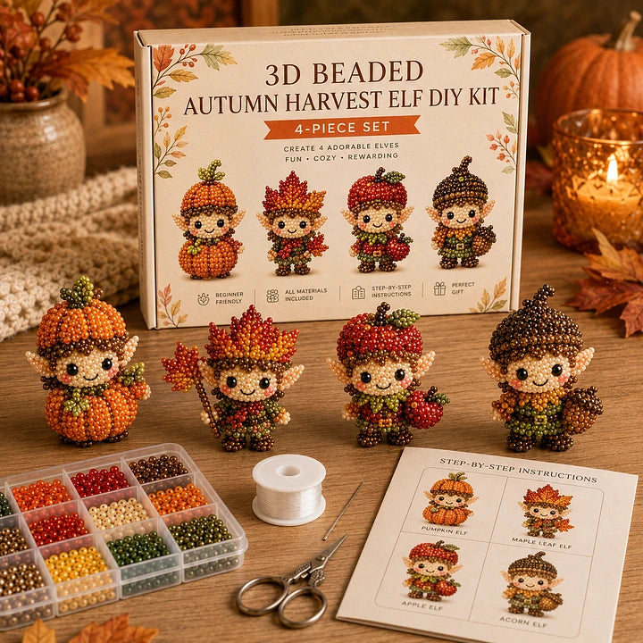 3D Beaded Magical Elf DIY Kit
