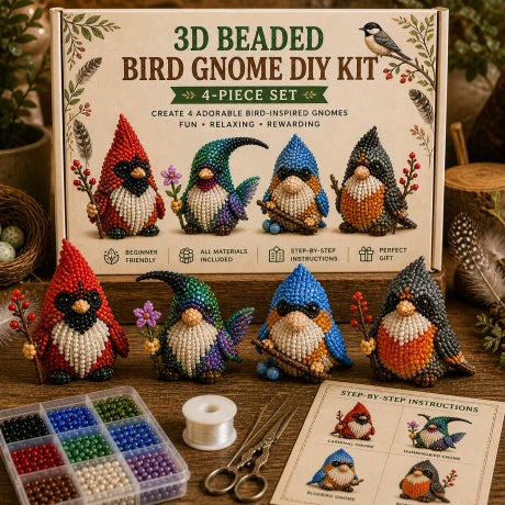 DIY Gnome Series 4-Piece Set