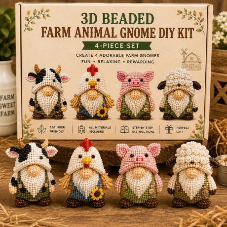 DIY Gnome Series 4-Piece Set
