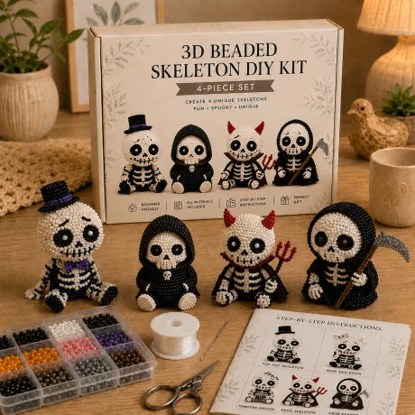 DIY Skull Series 4-Piece Set