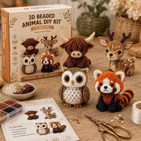 DIY Animal Series 4-Piece Set