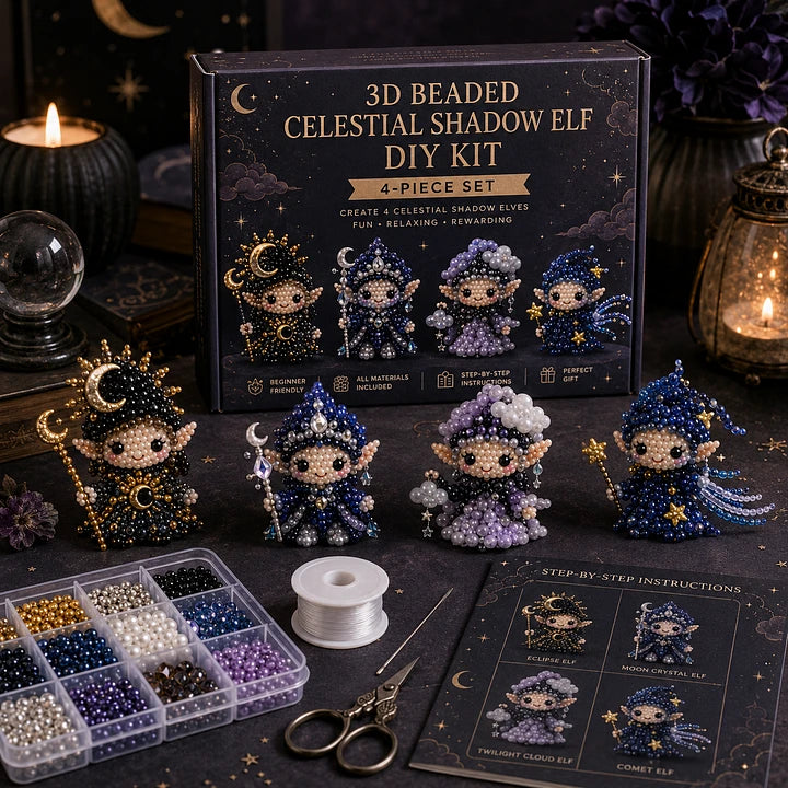 3D Beaded Magical Elf DIY Kit
