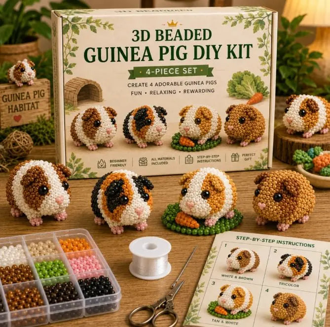 DIY Guinea Pig 4-Piece Set