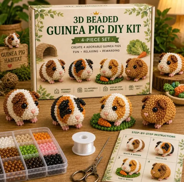 DIY Guinea Pig 4-Piece Set