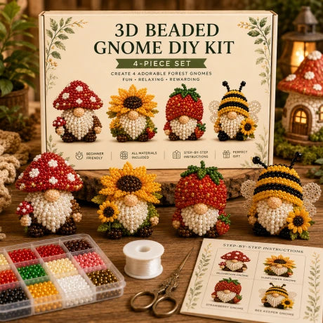 DIY Gnome Series 4-Piece Set