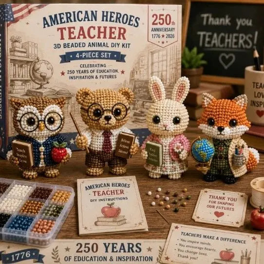 DIY Hero Teacher 4-Piece Set