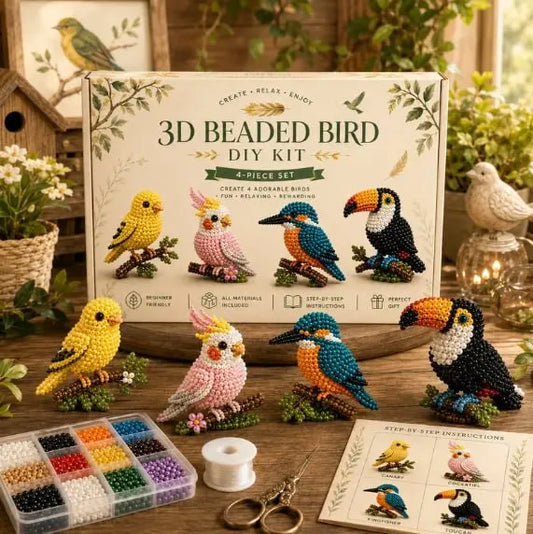 DIY Bird Series 4-Piece Set