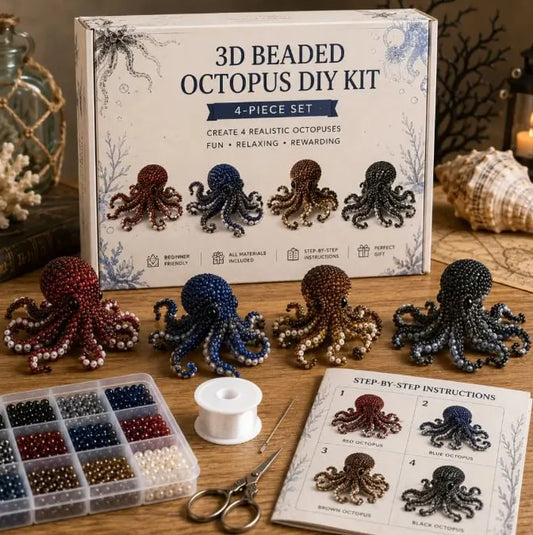 DIY Octopus Series 4-Piece Set