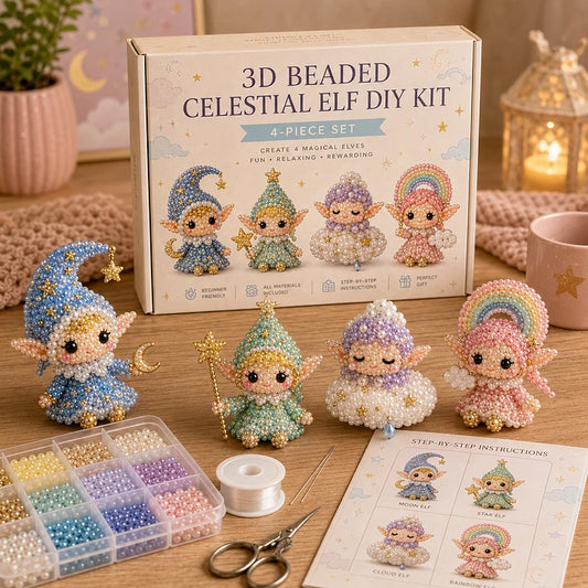 3D Beaded Magical Elf DIY Kit