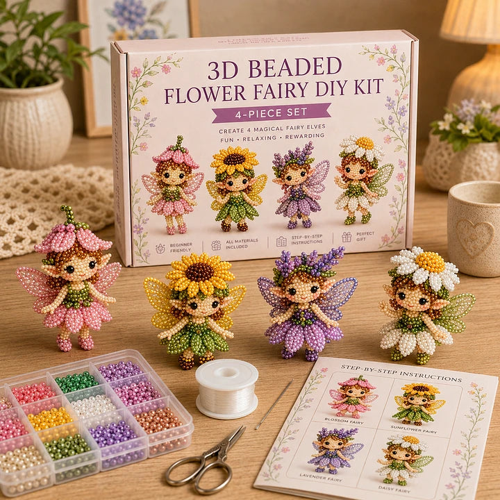 3D Beaded Magical Elf DIY Kit